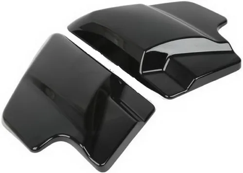 Vista 2 de Panel de cubierta lateral ABS para H-D Touring Street Glide 09-16 Vivid Negro