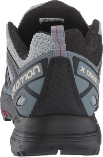 Vista 3 de Salomon Zapatos de senderismo X Crest para hombre negro marrón DM US