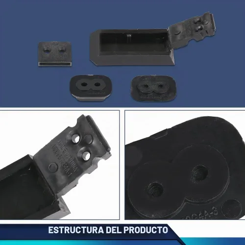Vista 8 de PIT66 Kit de pestillo de cristal para ventana corrediza trasera compatible con Dodge D100 W100 D150 D250 W150 W250 1984-1993, compatible con Dodge