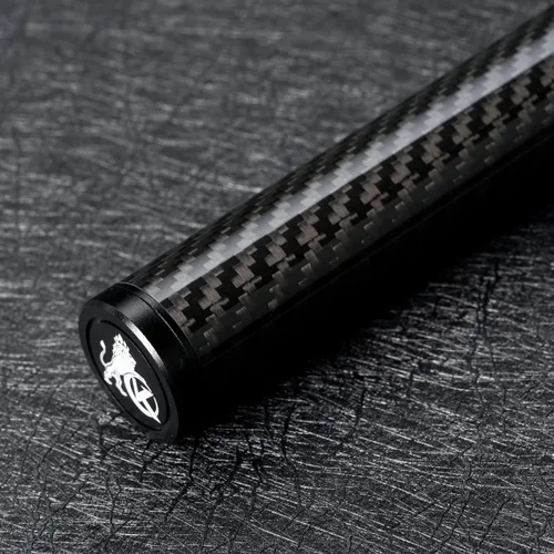 Vista 9 de KONLLEN Pool Cue Extension, Carbon Fiber Billiard Extension with 3 Rear-End Adapters, Bullet-Style Threaded Connection, Available in 2" 3" 4" 6" 8