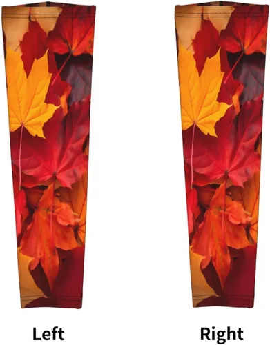 Vista 9 de Acuarela Limón Enfriamiento Brazo Mangas Cubierta UV Protección Solar para Mujeres Golf Brazo Mangas 1 Par