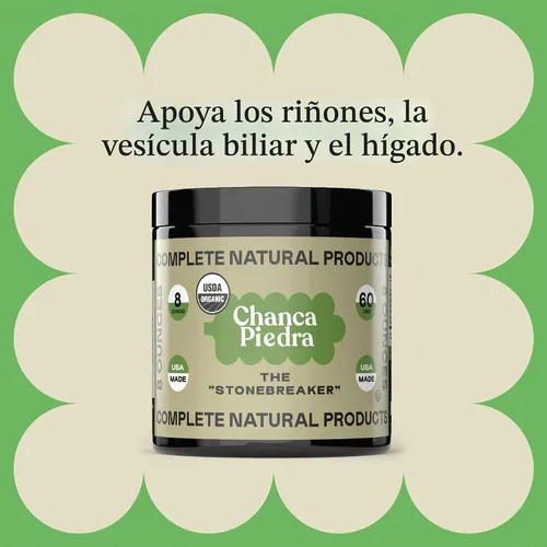 Vista 5 de Chanca Piedra - Polvo orgánico de 8 onzas, rompedor de piedra Phyllanthus Niruri a granel, soporte de vesícula biliar a base de hierbas puras