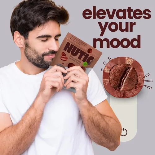 Vista 4 de Granos de café expreso cubiertos de chocolate negro, granos de café tostados gourmet en rico chocolate negro belga para aumentar la energía