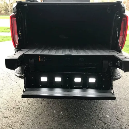 Vista 6 de Jinfili Luz LED de Escalón de Compuerta Trasera Kit de Lámpara Multi-Pro para Plataforma de Camioneta accesorios de Repuesto para GMC Sierra 1500 2