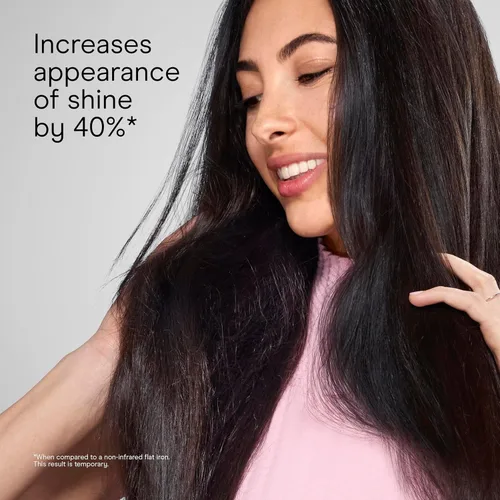 Vista 5 de Infiniti PRO CONAIR - Plancha plana infrarroja de 1 pulgada, alisador de cabello para resultados suaves y brillantes, plancha de pelo de peinado Baya