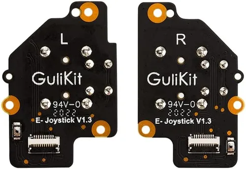 Vista 3 de Paquete de 2 unidades GuliKit sin deriva - Módulo de joystick electromagnético para reparación de piezas de joystick con efecto de pasillo