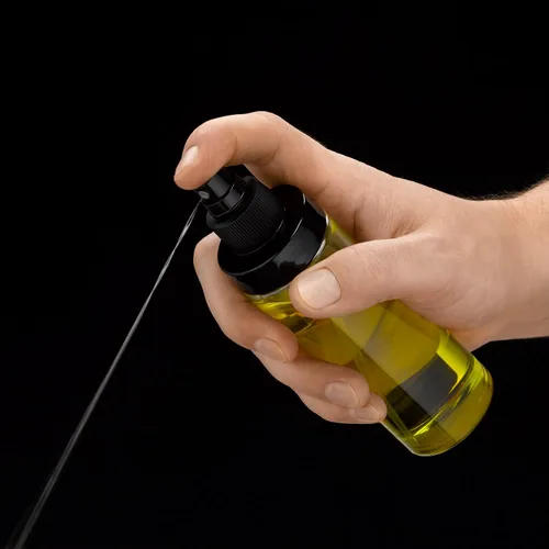 Vista 10 de WMF 650596030 Basic Essig- Olsprüher 4.1 fl oz Vinagre, botella de aceite con recipiente de vidrio, Cromargan acero inoxidable mate, apto
