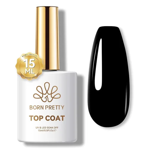 Vista 32 de Born Pretty Juego de Base y Capa Superior de 2 Piezas, Capa Superior de Alto Brillo, Gel Base para Uñas de Larga Duración con Acabado Brillante Base