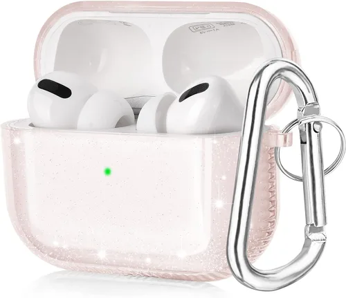 Vista 14 de KOREDA Funda Protectora Compatible con AirPods Pro y AirPods Pro 2 Estuche, Funda Protectora Completa Suave y Transparente a Prueba de Golpes