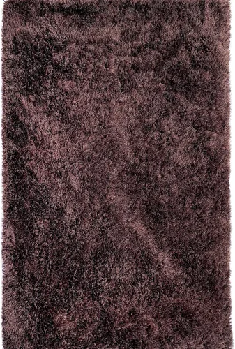 Vista 3 de LA Rug Linens Romance Collection - Alfombra de felpa suave de felpa, marrón, 8 x 10 pies, pelo de 1.5 pulgadas de grosor, alfombra