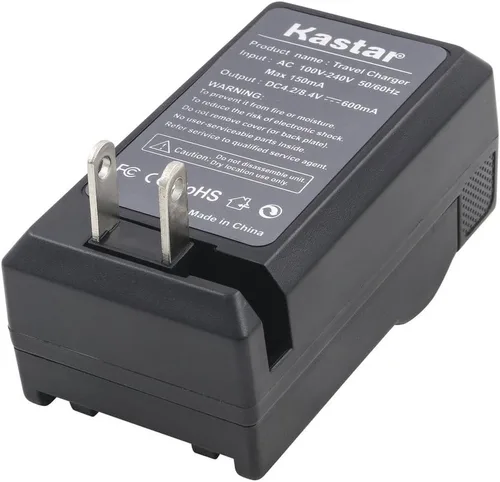 Vista 3 de Kastar Cargador de viaje AC para Panasonic CGR-D08 D08S CGR-D14 CGR-D16 D16S CGR-D28 D28S, CGR-D120 CGR-D210 CGR-D220 CGR-D320 y AG Series