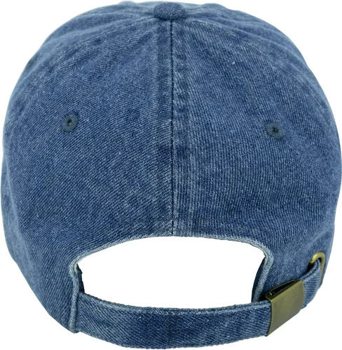 Vista 3 de Gelante Gorras de béisbol 100% algodón liso en blanco tamaño ajustable al por mayor a granel de 12