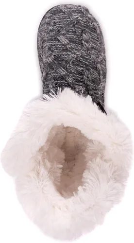Vista 2 de MUK LUKS Pantuflas Cheyenne para bebé niña