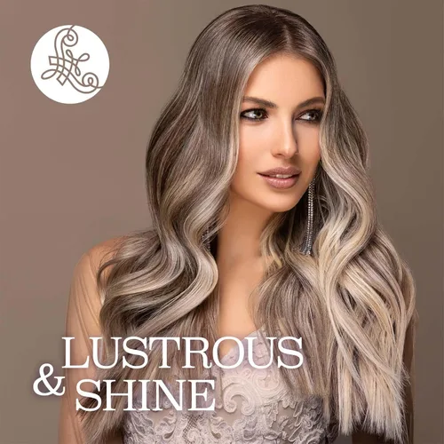 Vista 4 de Luseta - Champú iluminador de color para cabello plateado y gris, elimina los tonos cobrizos y amarillos, hidrata, promueve el acabado brillante