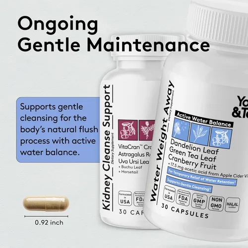 Vista 5 de Youth & Tonic Apoyo completo de desintoxicación multiórgano: limpiador de colon y desintoxicación intestinal de 15 días, limpieza renal, equilibrio