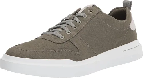 Vista 9 de Cole Haan Grandpro Rally Canvas Court - Tenis de lona para hombre Abedul Beige/Sésamo Claro