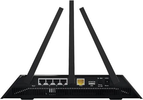 Vista 4 de NETGEAR Nighthawk Router Wi-Fi Inteligente (R7000) - Velocidad Inalámbrica AC1900 (Hasta 1900 Mbps) Cobertura de Hasta 1800 Pies Cuadrados y 30