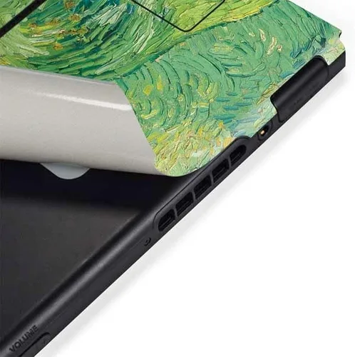 Vista 3 de Skinit Decal Gaming Skin Compatible with Nintendo Switch Bundle - Officially Licensed Green Wheat Fields by Vincent Van Gogh Design