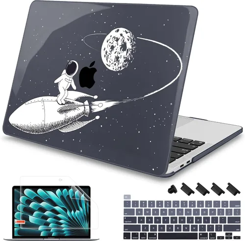 Vista 17 de Mektron Funda para MacBook Pro de 16 Pulgadas A2141 Versión 2019 con Pantalla Liquid Retina/Touch ID, Carcasa Rígida de Plástico con Funda