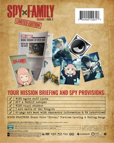 Vista 3 de SPY x FAMILY Season 1 Part 2 - Limited Edition Blu-ray + DVD