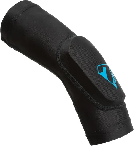 Vista 7 de 7iDP Coderas de transición para niños para ciclismo de montaña y deportes de acción, talla única, color negro