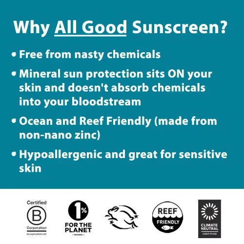 Vista 2 de NEW All Good SPF 30 Loción protector solar para niños, M, Única