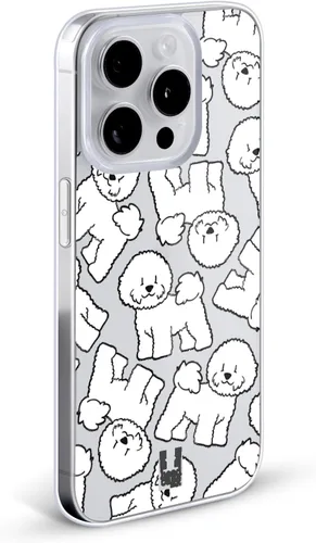 Vista 16 de Head Case Designs Airedale Terrier - Funda de gel suave con 4 patrones de razas de perro [protección de grado militar] compatible con Apple iPhone 7