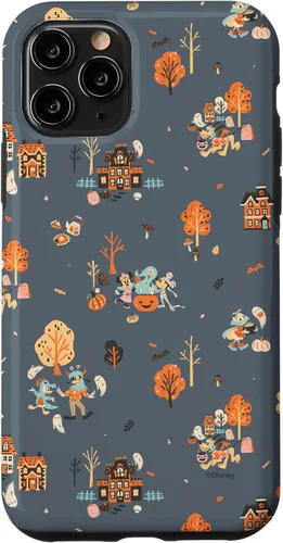 Vista 27 de iPhone 16 Disney Mickey Mouse & Pals Spooky Cute Halloween Scenes Case