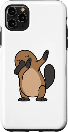 Vista 13 de iPhone 16 Dabbing Platypus Dab Dance Pose Animal Case