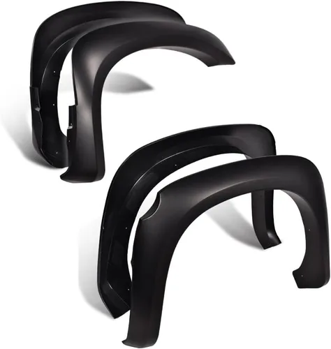 Vista 11 de CHEDA 4 guardabarros compatibles con Dodge Ram 1994 1995 1996 1997 1998 1999 2000 2001 Dodge Ram 1500/1994-2002 Dodge Ram 2500 3500 texturizado