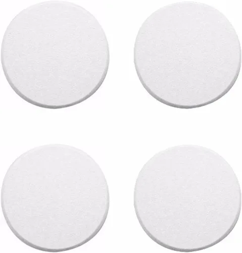 Vista 7 de Wideskall® Protector autoadhesivo para pomo de puerta redondo blanco (tamaño estándar de 3 pulgadas, 2.0 pulgadas)