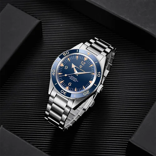 Vista 5 de Mens Watches Pagani Design Watches for Men Automatic Business Mens Watch with NH35 Movement 41MM Sapphire Glass Waterproof Wrist Watch Stainless