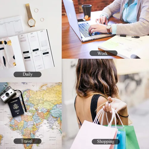 Vista 7 de JQAliMOVV The Tote Bag - Bolso de cuero para mujer, bolso de mano de diseñador con asa superior, bolsos cruzados para trabajo y viajes