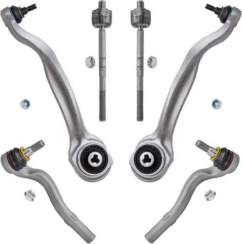 Vista 158 de Detroit Axle - Kit de brazos de control delantero para Chevy Silverado 1500 GMC Sierra 1500 GMC Sierra 1500 Avalanche Yukon Tahoe Escalade ESV EXT