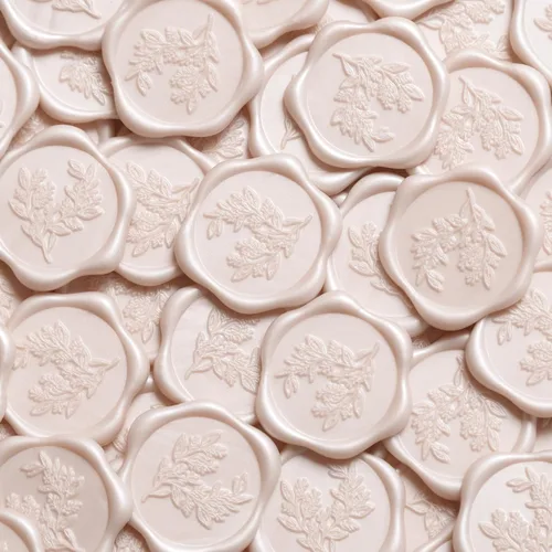 Vista 25 de UNIQOOO Calcomanías de Sello de Cera - Calcomanías de Sello de Sobre de Invitación de Boda de Eucalipto, 50 Piezas Calcomanías Autoadhesivas Hoja
