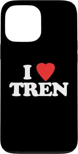 Vista 24 de I Love Tren - Funny Bodybuilder Weightlifting Workout Gym Case for iPhone 17