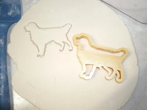 Vista 3 de CORTADOR DE GALLETAS PARA MASCOTAS PARA PERROS PARA RAZAS DE PERROS DE ORO RETRIEVER HECHO EN USA PR626