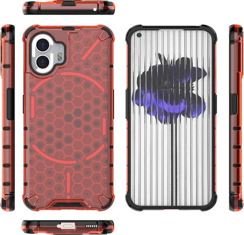 Vista 36 de Funda compatible con Nothing Phone 2, compatible con Nothing Phone (2) / Dos fundas 2 en 1 para teléfono, color negro