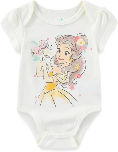 Vista 6 de Disney Minnie Mouse Fabulous - Paquete de 5 mamelucos para niñas recién nacidas, bebés y bebés
