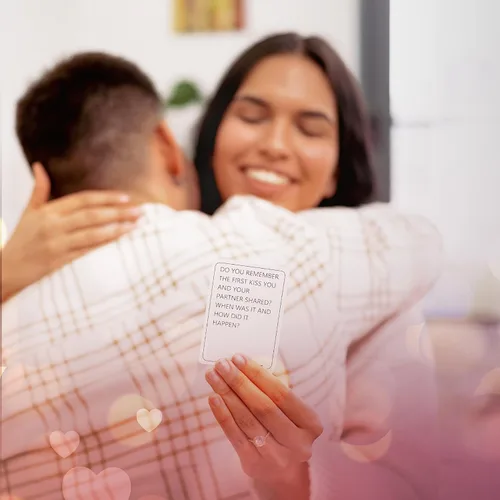 Vista 5 de Juego divertido y romántico para parejas: Juego de cajas de noche con iniciadores de conversación, juegos de fantasía – Elige entre las tarjetas