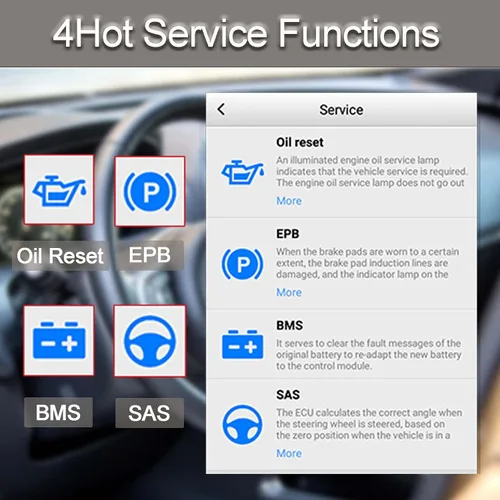 Vista 3 de Herramienta de programación Autel TPMS MaxiTPMS ITS600 Lectura/Activa/Relearn TPMS Sensor Sensor MX Sensor AutoVIN VINscan