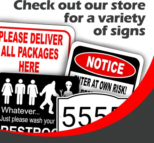 Vista 6 de Babyproofing Services Write On Me Red 18x24 in Double Sided Yard Road Sign w/Stand