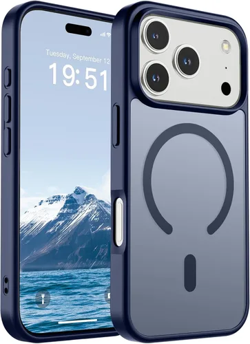 Vista 186 de SUPFINE Funda magnética para iPhone SE 2022 (3ª)/2020 (2ª), iPhone 8 (compatible con MagSafe) (protección contra caídas de grado militar), funda