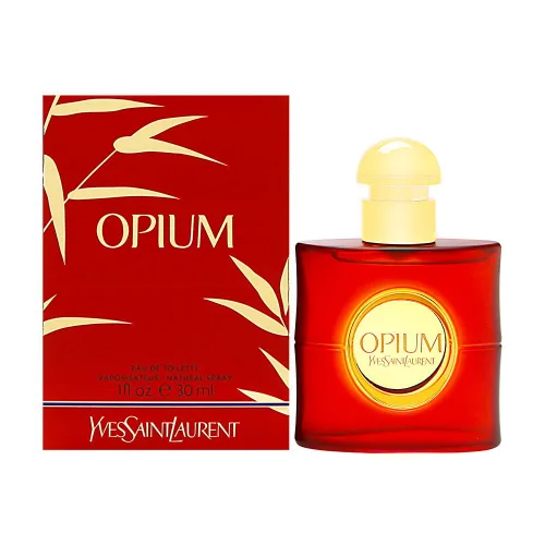 Vista 6 de Yves Saint Laurent OPIUM 3.0 oz / 88 ml EDT Spray NUEVO en Caja para Mujeres