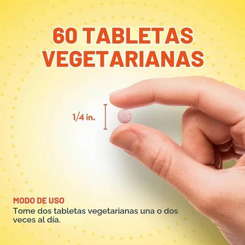 Vista 4 de Sundance Complejo de vitamina B para hombres y mujeres con B-12 60 tabletas Alta potencia Suplemento vegetariano, sin OMG y sin gluten