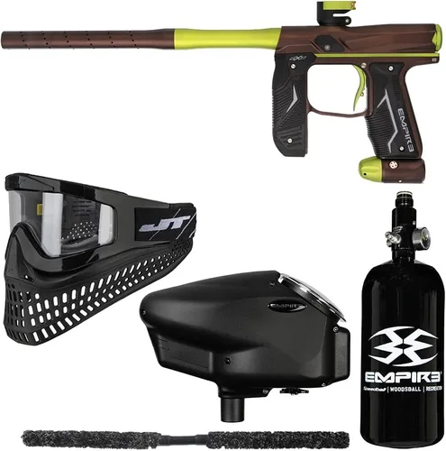 Vista 7 de Action Village Empire Axe 2.0 Super Kit de paquete de pistola de paintball