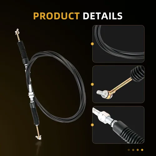 Vista 3 de Cable de cambio de marchas 7081990/7082475 Compatible con Polaris Ranger 900 Crew, Cable de palanca de control de transmisión automática Compatible