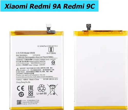 Vista 2 de BN56 - Batería de repuesto compatible con MI Redmi 9A Redmi 9C M2006C3LG MI Poco M2 Pro con kit de herramientas
