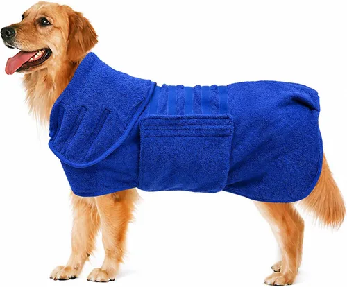 Vista 10 de Geyecete Pineapple Grid - Toalla de baño súper absorbente para perros y gatos, de secado rápido, color verde, talla XS