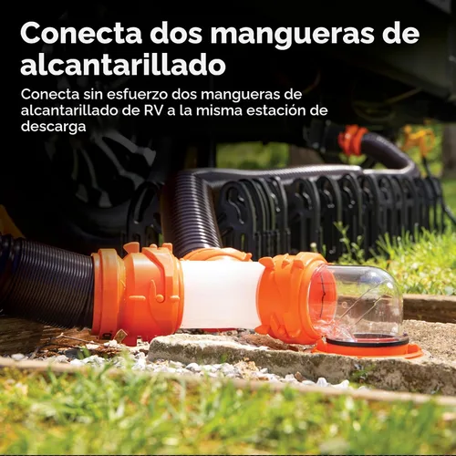 Vista 3 de Camco, fijación FLEX Rhino, Accesorio Wye